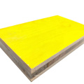 500x2500x27mm 3 Ply Plywood Yellow para construção Plywood Fórmula Construção de edifício, hotel LEONKING 21 / 27mm PF Glue 8% -12%